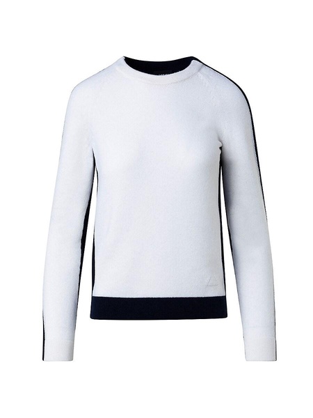 Two-Tone Cashmere Sweater