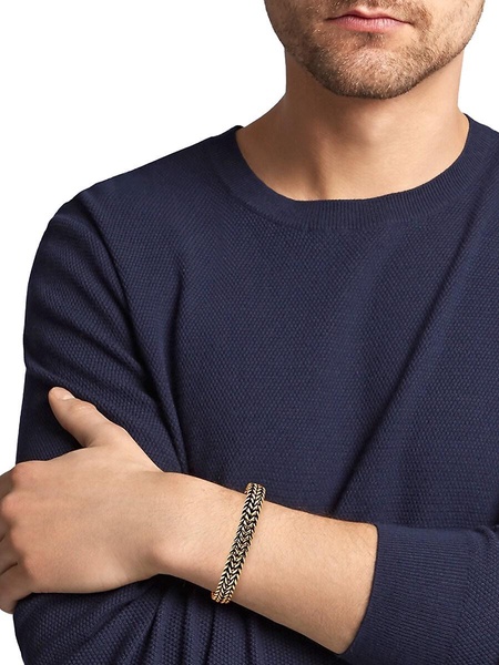 14K Goldplated Sterling Silver Bangle Bracelet
