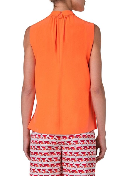 Silk Sleeveless Blouse