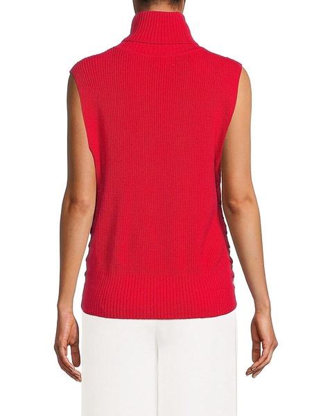 Annalise Lace Up Sweater Vest