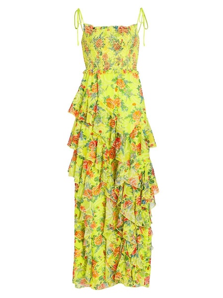 Jocelyn Tiered Ruffle Maxi Dress