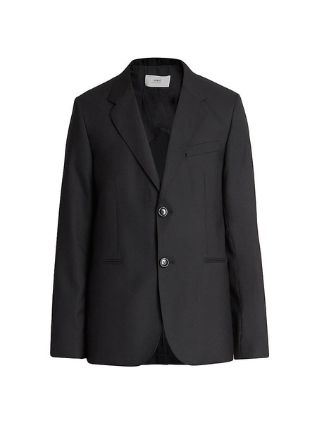 Two-Button Wool Jacket