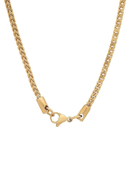 Stainless Steel Petite Franco-Link Necklace