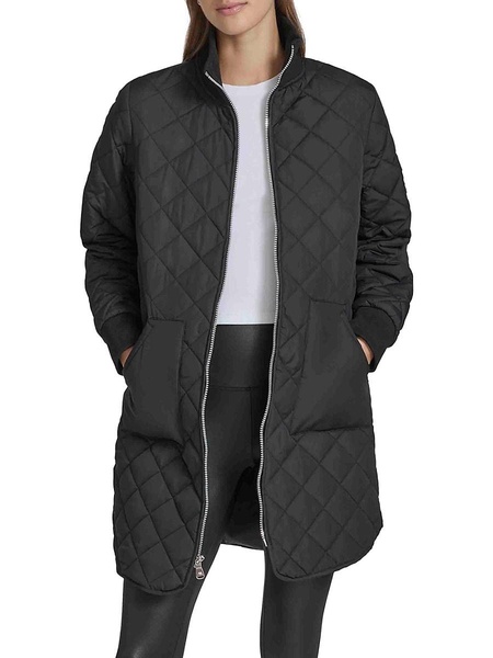 Quilted Longline Jacket