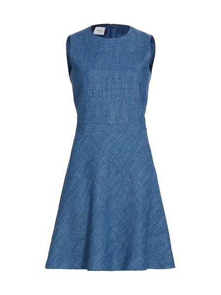 Sleeveless Linen Dress