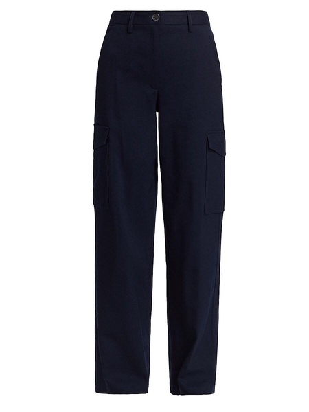 Wool Blend Cargo Pants