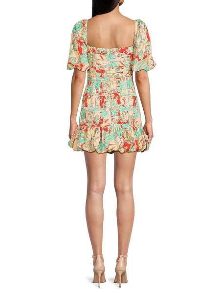 Martin Pleated Mini Dress