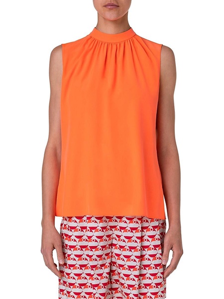 Silk Sleeveless Blouse