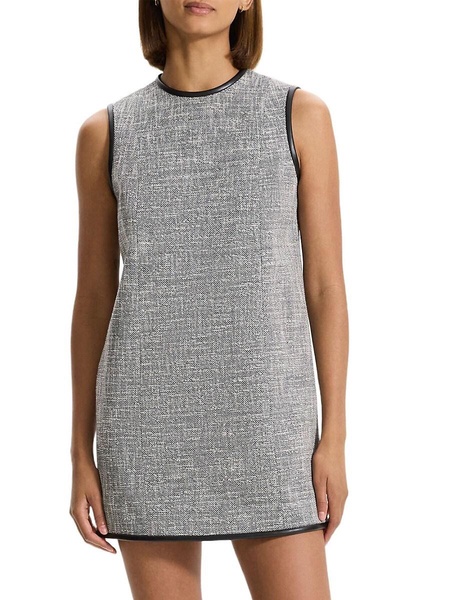 Textured Sleeveless Minidress