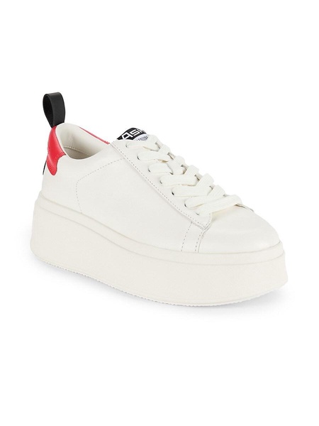 Leather Low Top Sneakers