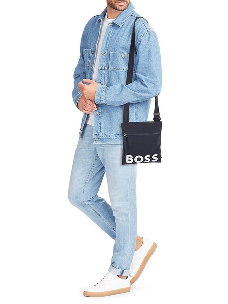 Pixel Logo Crossbody Bag