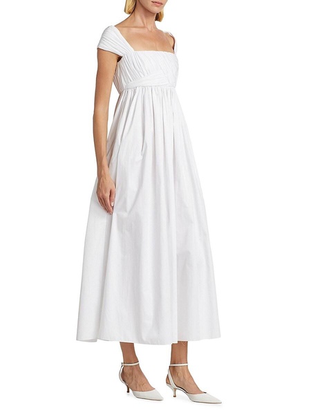 Josephine Poplin Midi Dress