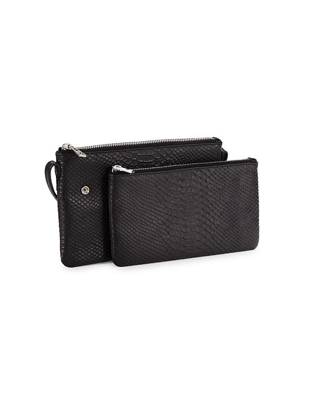 Stella Embossed Leather Crossbody Bag