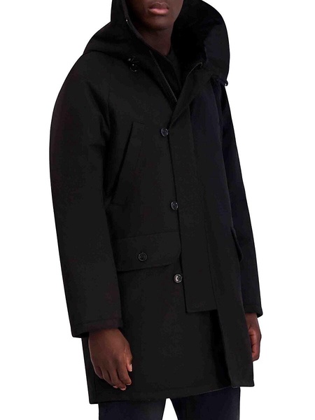 Hooded Relaxed Down Parka