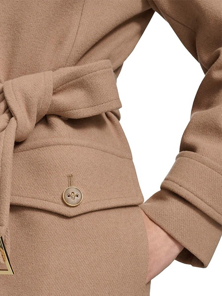 Scout Belted Wool Blend Longline Coat