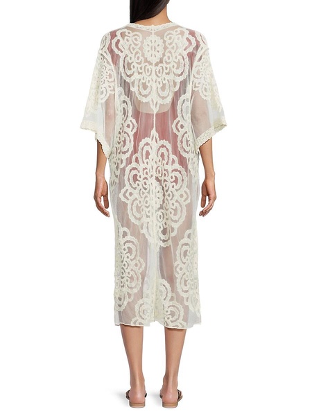 Summer Breeze Lace Coverup Kimono