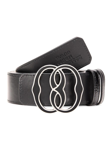 Logo Reversible Leather Belt