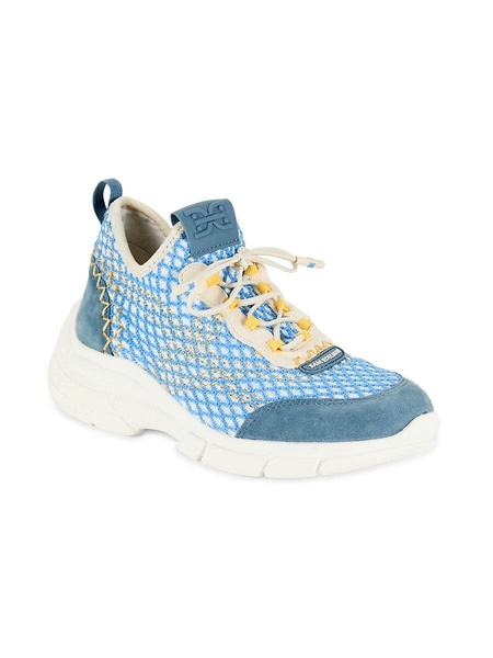 Chelsie Woven Design Low Top sneakers