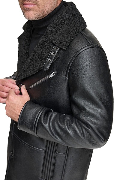 Condore Antique Faux Shearling Topcoat