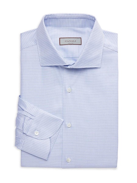 Printed Cotton Dress Shirt