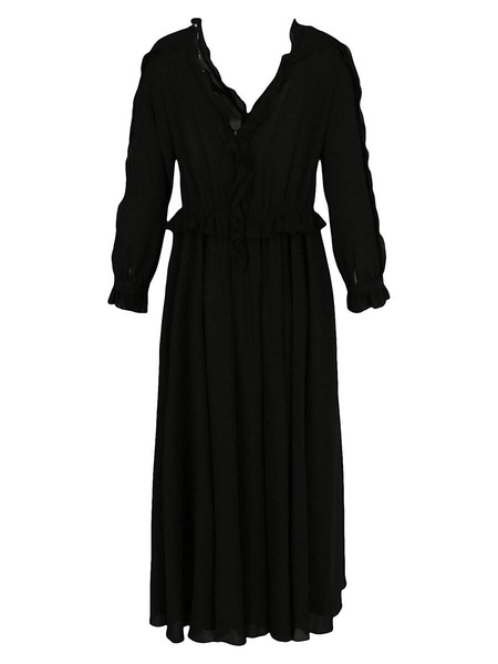 Georgette Fit & Flare Dress