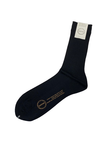 ribbed cotton socks