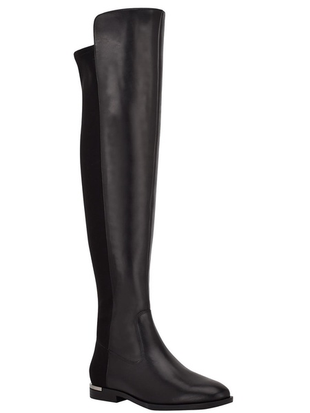 rania womens zipper almond toe over-the-knee boots