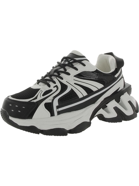 speedyy womens faux leather workout running & training shoes