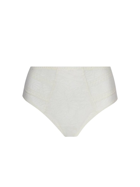 women's high waist brief in ecru