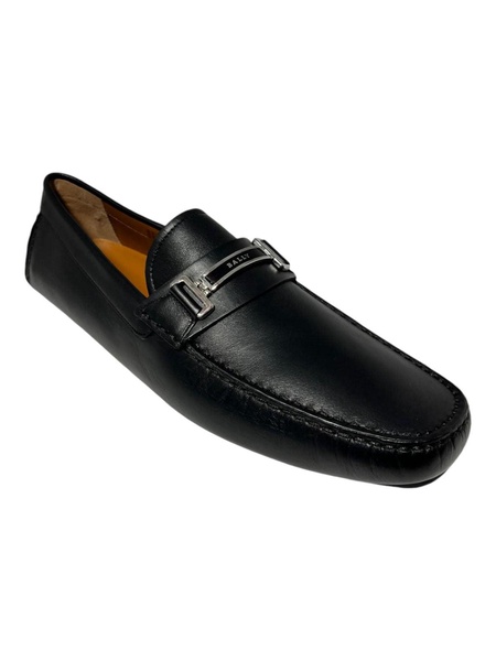 drulio 6211259 men's black leather loafers