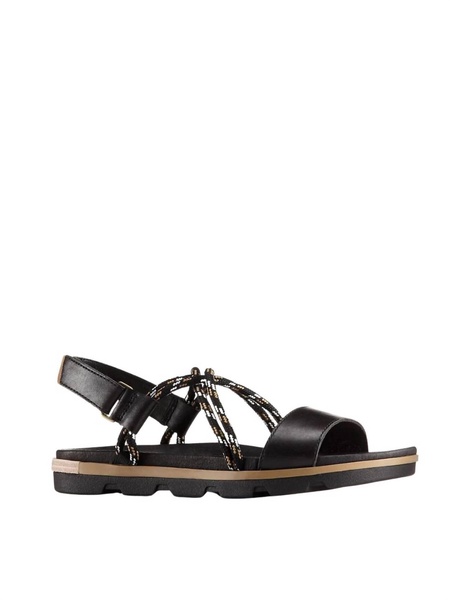women's torpeda ii sandal in black.sahara