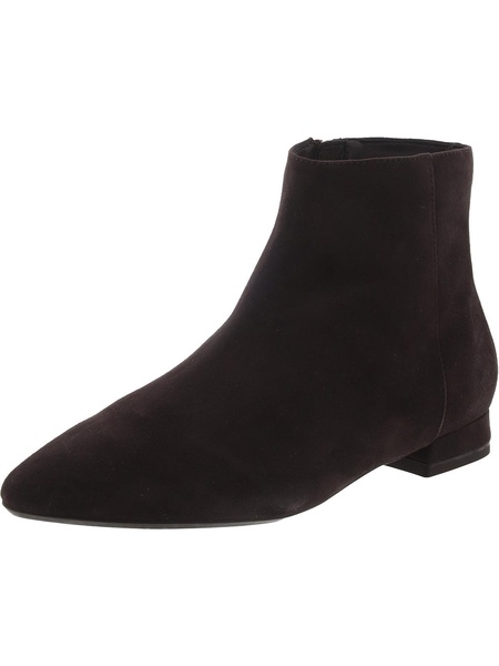 prisilla womens suede weatherproof ankle boots