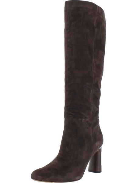 highland womens zipper heels knee-high boots