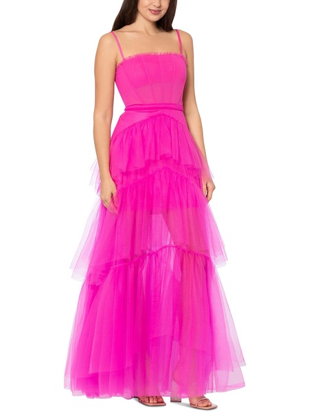 womens corset long evening dress
