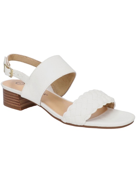 womens ankle strap block heel slingback sandals