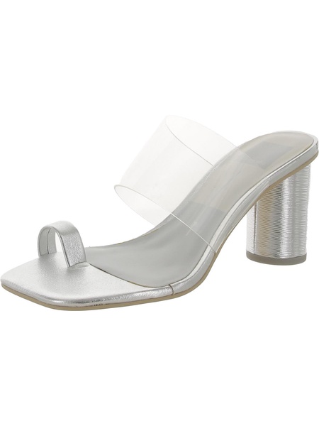 naomie womens leather open toe heels