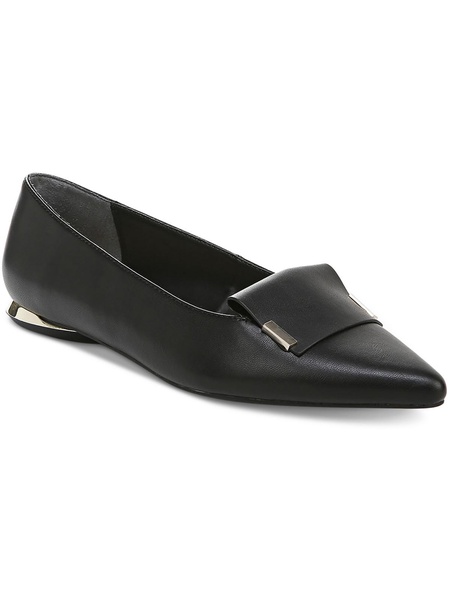 samanthaa womens faux leather dressy flat shoes