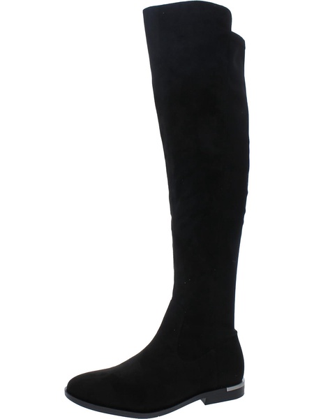 rania 2 womens faux suede dressy knee-high boots