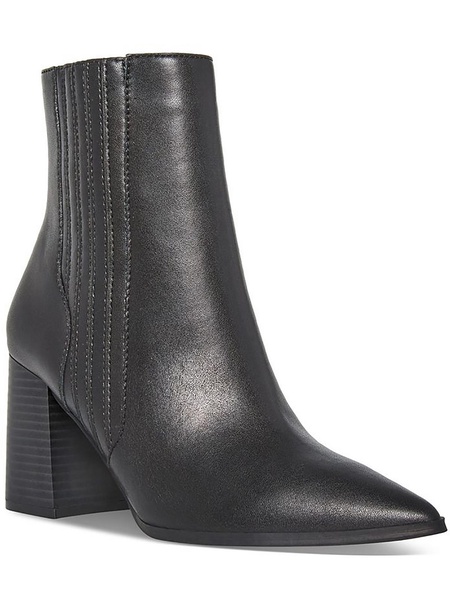iconic womens leather pointed toe booties