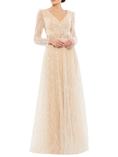 womens sequined maxi evening dress