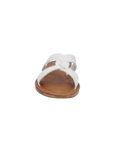 dov-italy womens leather slip on slide sandals