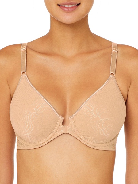 women's comfort revolution front-close t-shirt bra