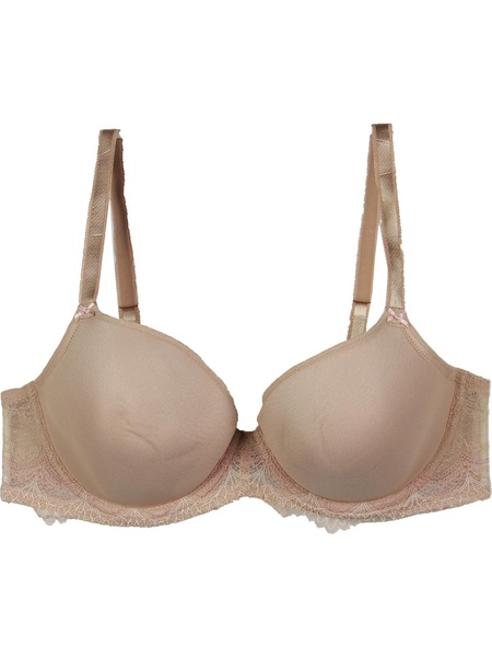 winky worth womens lace trim underwire contour bra
