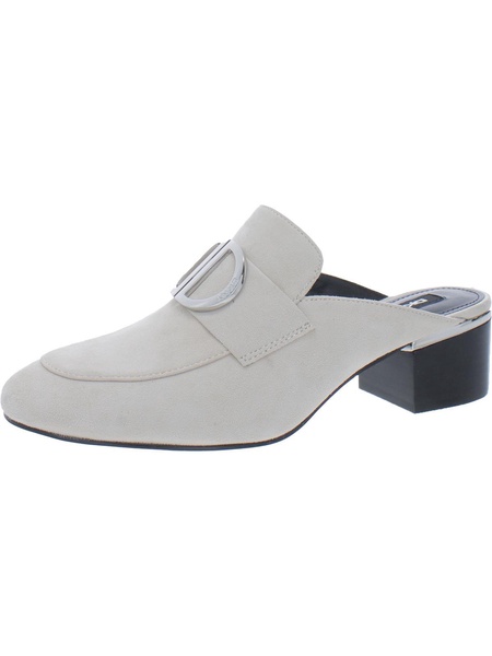 womens suede embellished mules