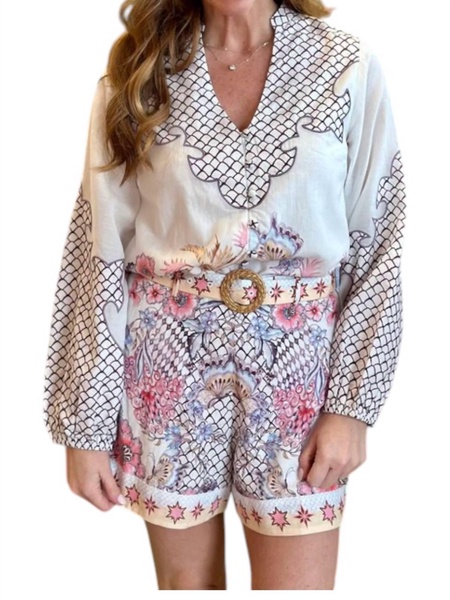lucille top in multi