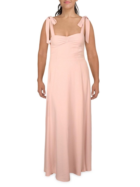 arya womens sweetheart neckline long maxi dress