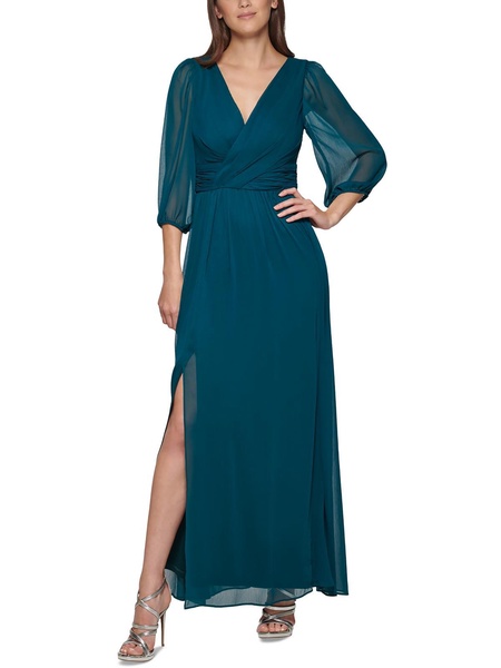 womens chiffon long evening dress