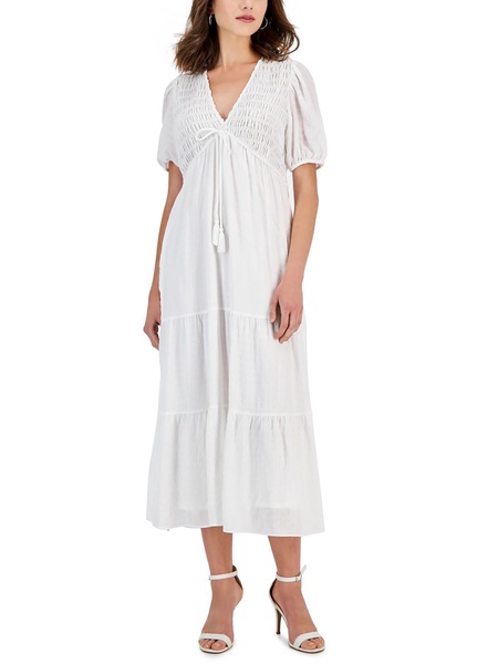 womens tiered polyester sundress