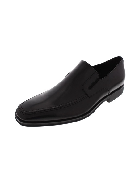 raging mens leather slip on loafers