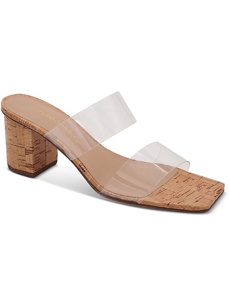 didi womens vinyl mule slide sandals